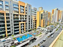 💎 Elegant | Chiller Free | Studio | Unfurnished | Pool View | All Amenties Are Available