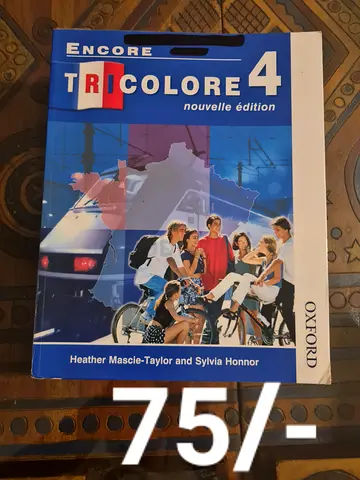 Encore Tricolore 4 (Oxford) - French Textbook