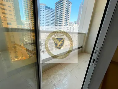 The most beautiful two-bedroom apartment with a living room and balcony, including free parking, located in Al Majaz 2.