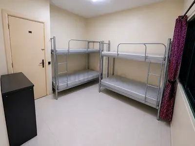 Metal Bunk Beds x2 (4 Single Beds) - Good Condition