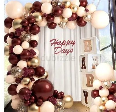 Balloons decorations services Available