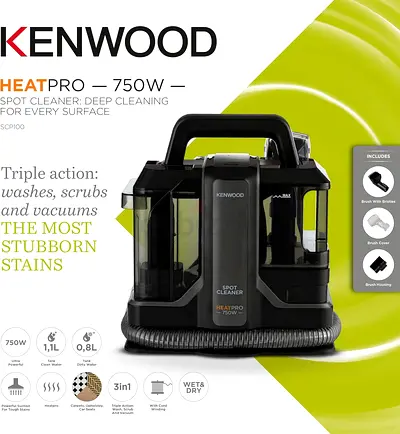Kenwood HeatPro 750W Spot Cleaner SCP100