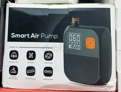 Portable Smart Air Pump for Inflatable Tents, Mattresses, Surfboards