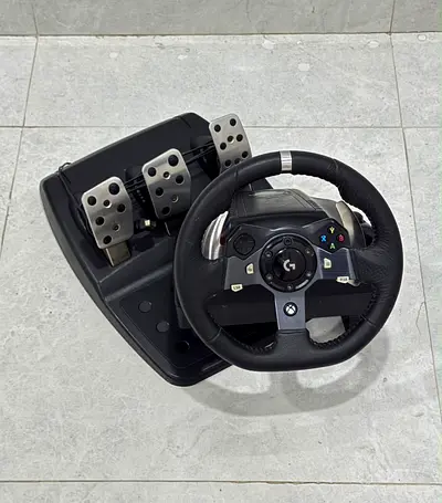 g920 logitech wheel and paddle + adapter for xbox and pc