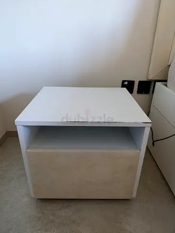 Free- 2 bedside table/nightstand with drawer - free pick up