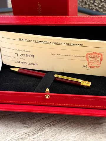 Cartier Pen with Original Box and Certificate