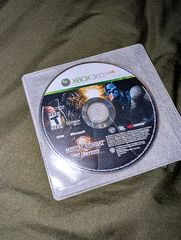 Mortal Kombat vs DC Universe - Xbox 360 Disc