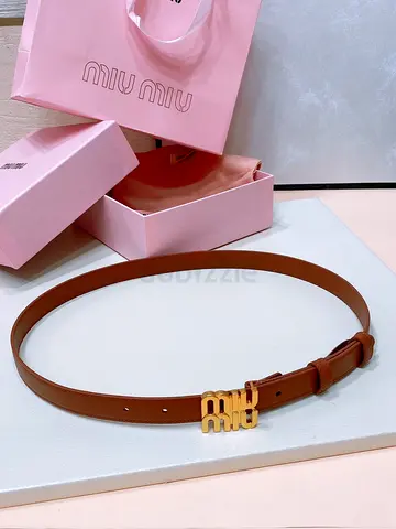 Miu miu belt