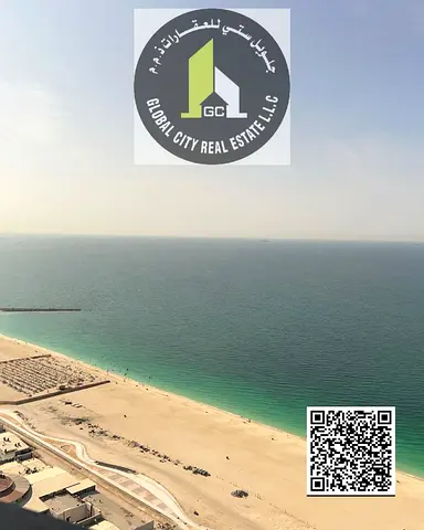 Spacious 2BHK Sea View Apartment for Yearly Rent in Corniche Tower