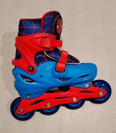 Kids Spiderman Inline Roller Skates - Adjustable Size