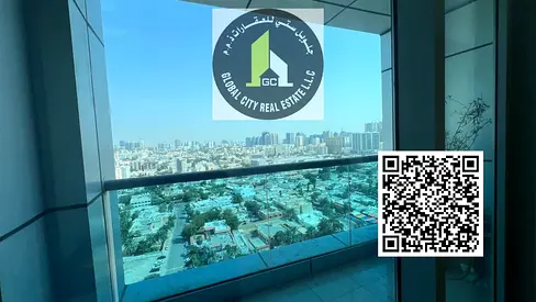 شقة غرفتين نوم للبيع في أبراج كورنيش ريزيدنس | إطلالة على المدينة | موقع مميز