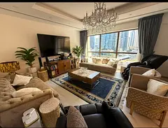 Direct from owner with 1 month free - fully renovated 3 beds with an excellent views semi furnished