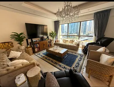 Direct from owner with 1 month free - fully renovated 3 beds with an excellent views semi furnished