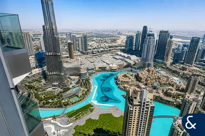 High Floor | Khalifa & Fountain View | Vacant