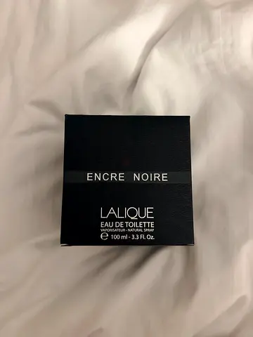 Lalique Encre Noire 100ml Eau de Toilette - New/Sealed