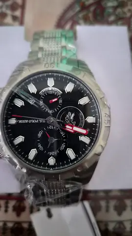 POLO Mens stainless steel analog sport watch - new with tags