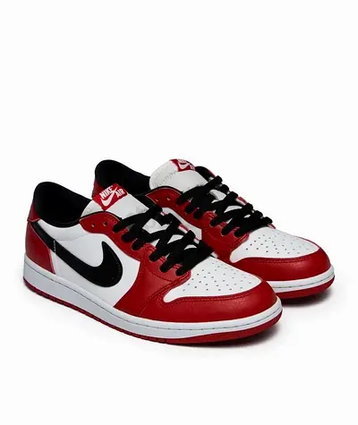 Air Jordan 1 Retro Low OG Chicago - Varsity Red/summit White Super Master Copy,Size 36-45