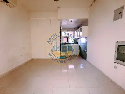 Spacious studio with separate kitchen close to rosery school in muwaileh school area