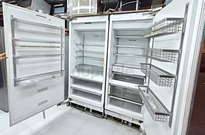 Miele Large White Double-Door Refrigerator/Freezer - Used, Working Condition