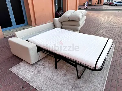 Ikea vimle two Seater Sofa bed Beige