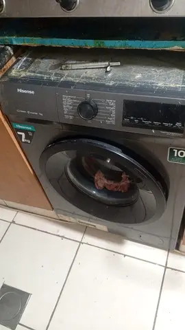 Hisense WFPQ 7012TP FL washer $% Gry 7KG 
450 price.