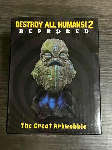 Destroy All Humans! 2 Reprobed - The Great Arkwobble Collectible Bobblehead Bust