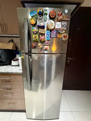 Double-Door Refrigerator with Freezer (Good Condition)- International city 2