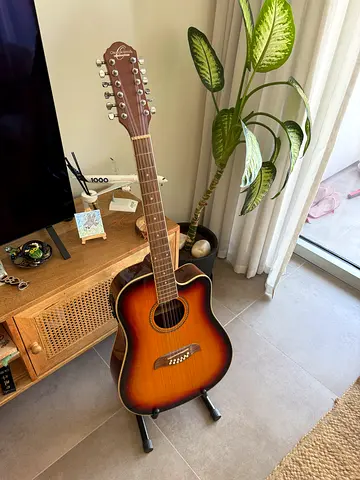 12 string electro acoustic guitar Oscar Schmidt by Washburn