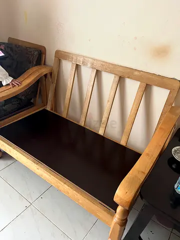 Solid Wooden sofa set