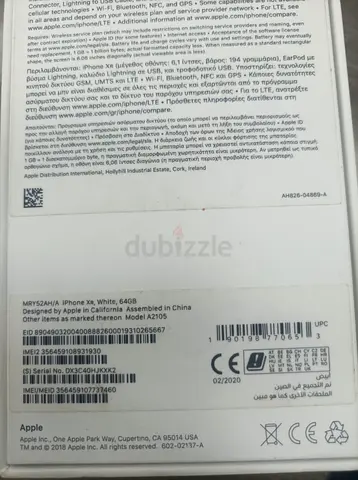 Apple iPhone XR 64GB White (Boxed) - Unlocked