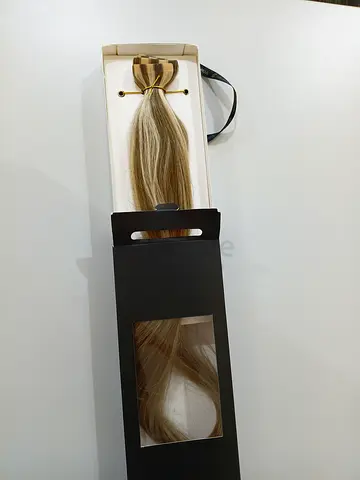 Remy Clip-In Hair Extension - Ash Blonde