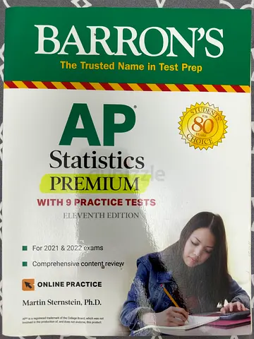 Barrons AP Statistics Premium 11th Edition