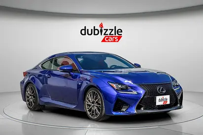 AED 7881/month | 2015 Lexus RC F Carbon | GCC Specs | Ref#479622