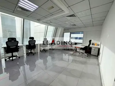 550 Sqft | Prestigious Business Bay Address | Furnished Office Space