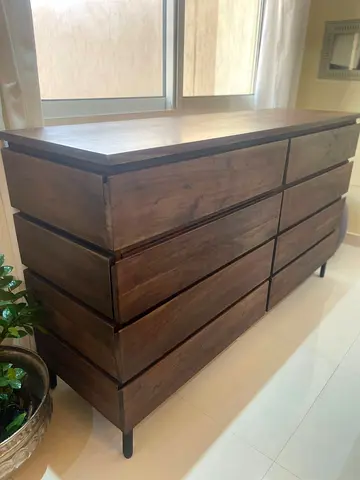 Acacia Wood Chest of Drawers Marina Home