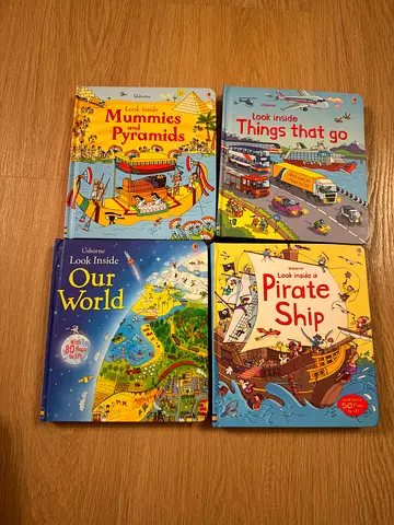 Usborne Look inside books