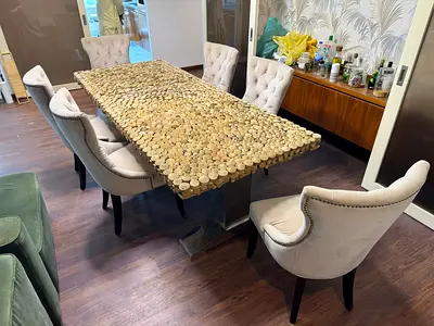 Marina home Daning table with chairs