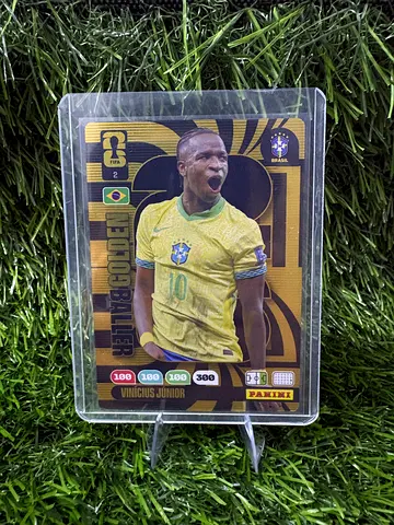 GOLDEN BALLER PANINI ADRENALYN FIFA WORLD CUP 2026, VINICIUS JUNIOR, BRAZIL #2