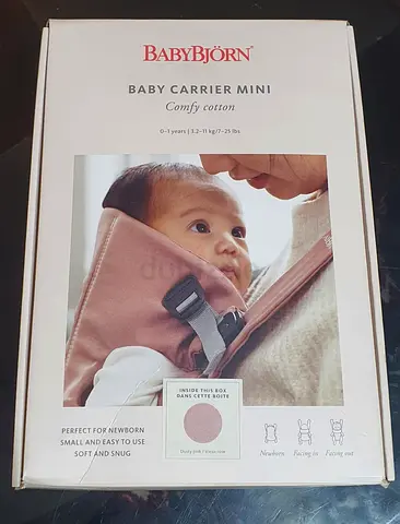 BABYBJORN - BABY CARRIER MINI (COMFY COTTON)