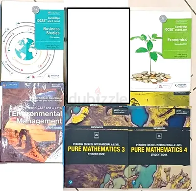 Cambridge IGCSE  A-Level Books: Maths, Economics, Business, Statistics, Econmics