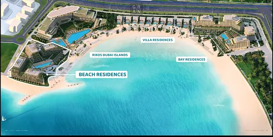 1BR Rixos Branded Beachfront Apt Dubai Islands | Beach Access