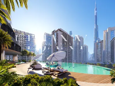 Burj Khalifa View | Negotiable | Private Jaccuzi | Signature Sky Residence