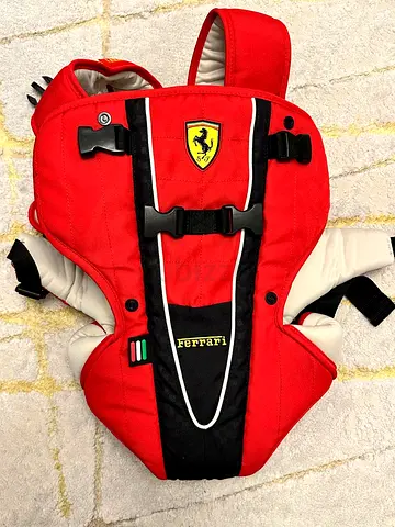 Red Ferrari Baby Front Carrier – Comfortable Infant Carrier