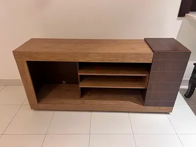 Wooden Entertainment TV Unit / Console - Good Condition