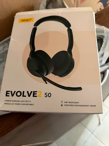 Jabra Evolve2 50 Wired Headset (New/Sealed Box)