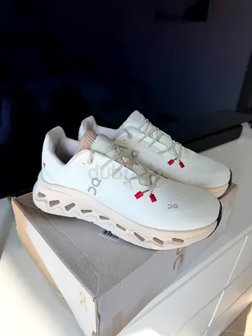 On Cloud Running Shoes - White, Size 43, Brand new. Never used. Men’s shoes or women’s shoes