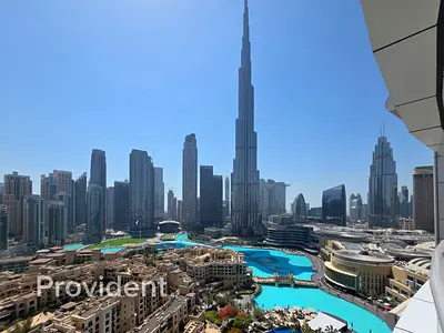 Full Burj View | Furnished | Balcony | Study Room