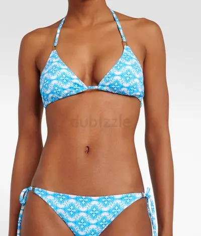 Melissa Odabash Cancun printed bikini Blue / white