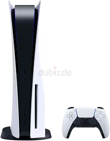 PlayStation 5 with Controller and Hogwarts Legacy