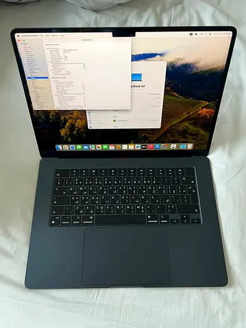 Macbook Air 15 inch M2